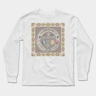 Southwest Eagle Shaman Ritual Dance Long Sleeve T-Shirt